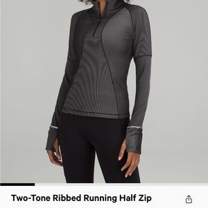 Two tone running Half Zip